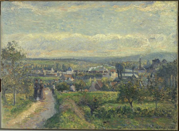 Camille Pissarro Vue de Saint-Ouen-l'Aumone